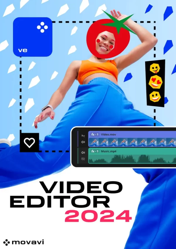 Movavi video editor 2024 коробка